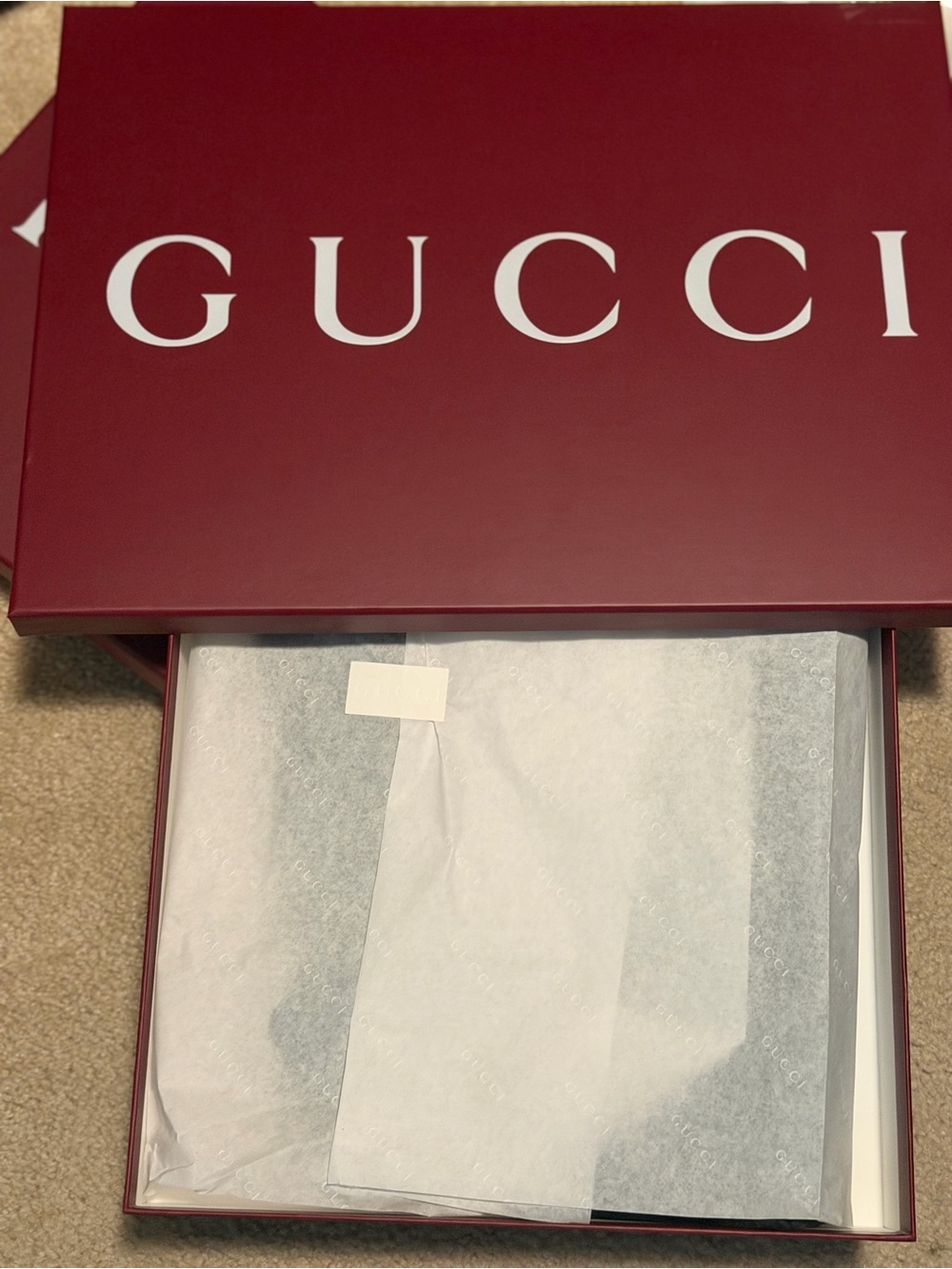 Gucci Gray and Black Short-Sleeve Monogram Matching Shirt and Short Set - Picture 10 of 13